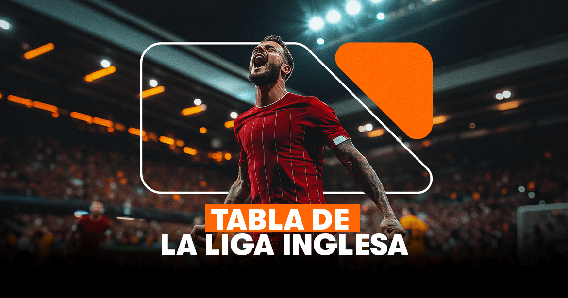 tabla de posiciones de la liga inglesa​