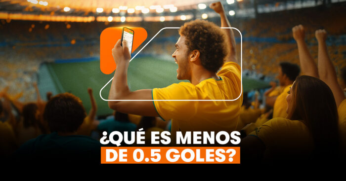menos de 0.5 goles que significa