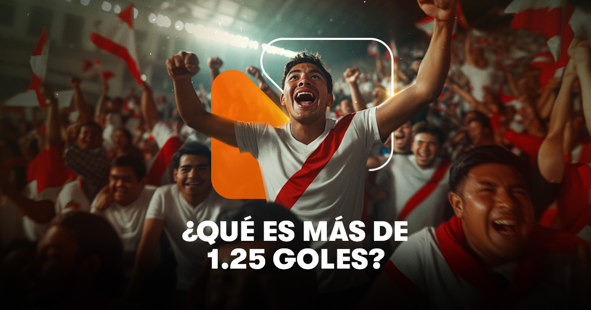 más de 1.25 goles