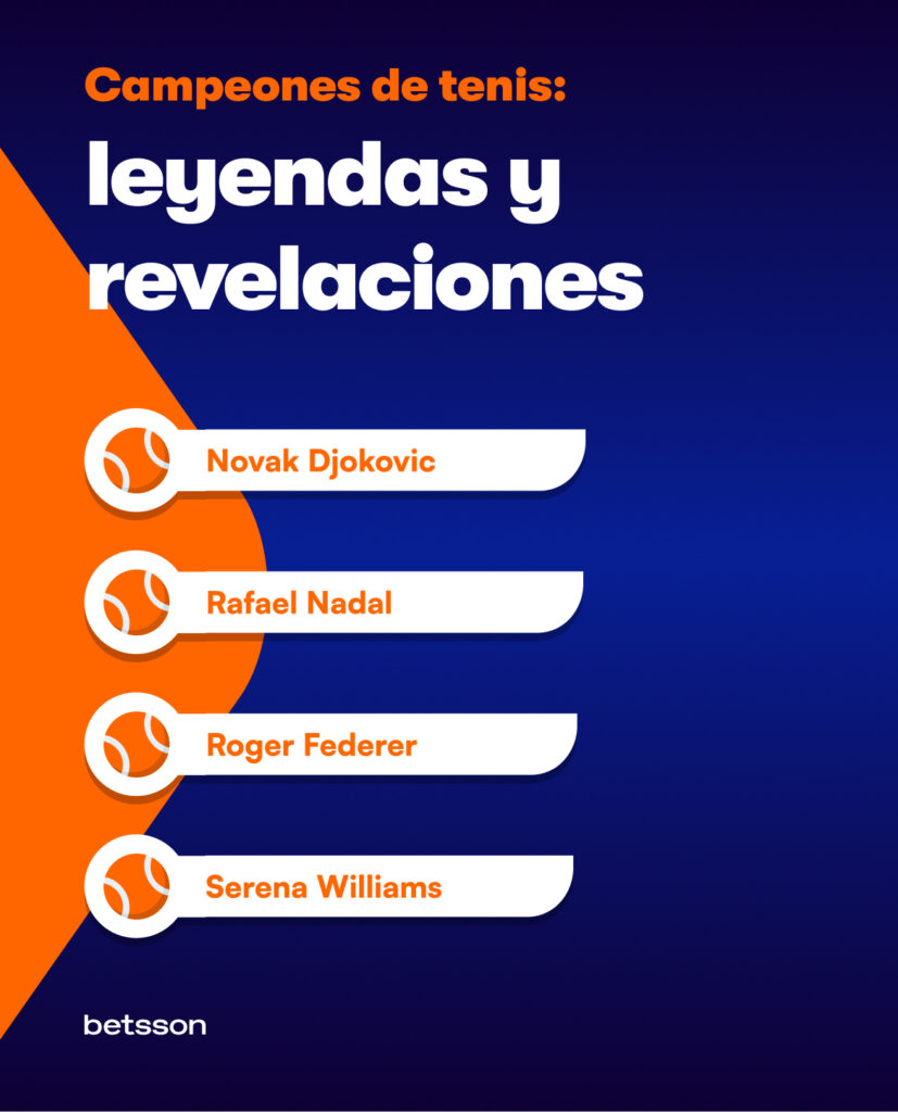 campeones de tenis