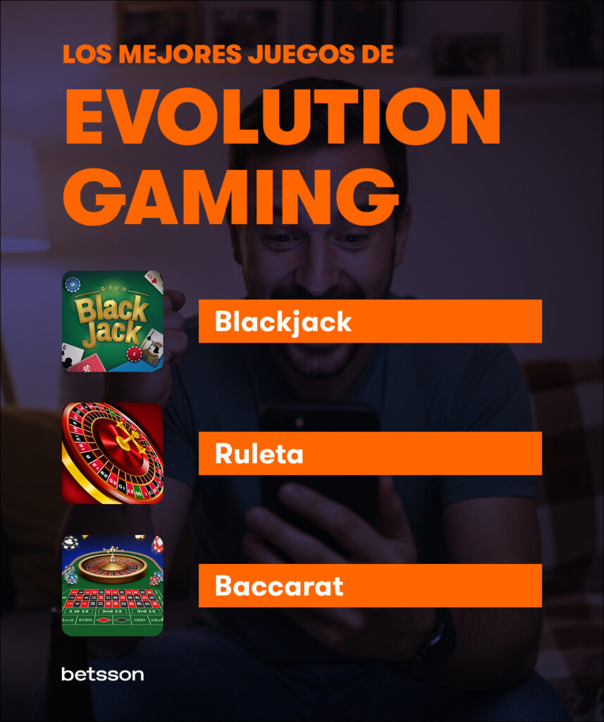 evolution gaming mejores juegos