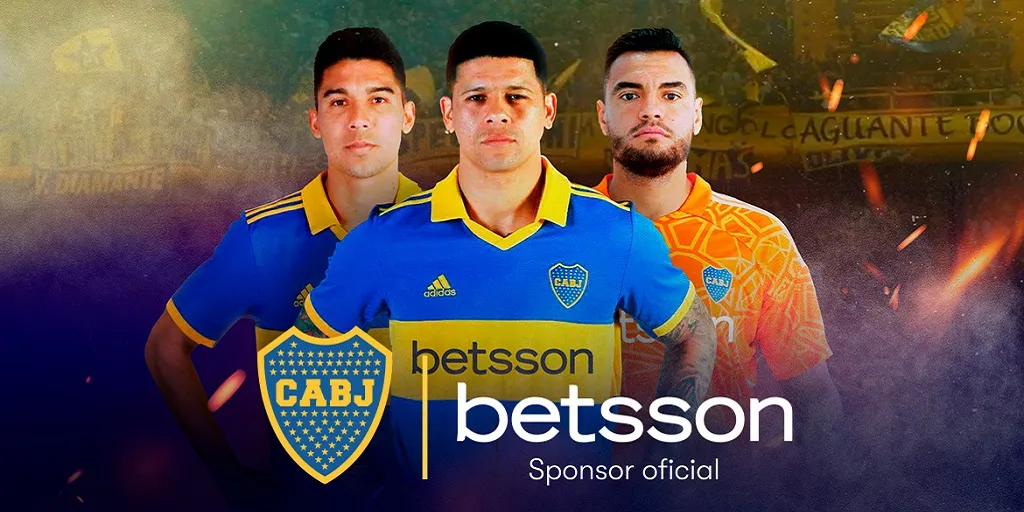 Betsson Patrocinador del Boca Juniors de Argentina